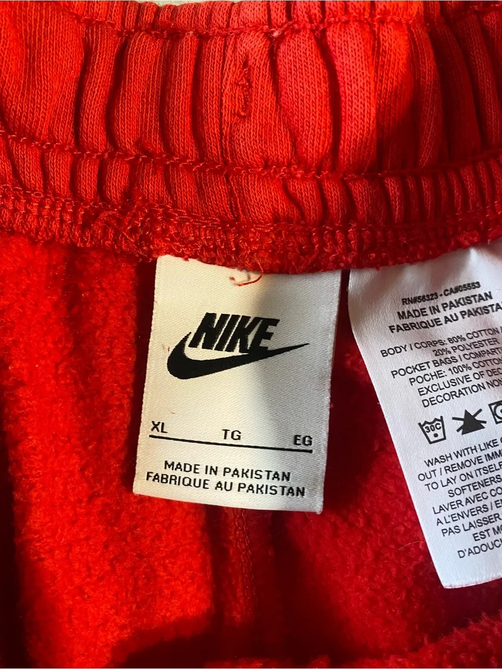 Nike Kids Red 'Just Do It.' Pullover Hoodie